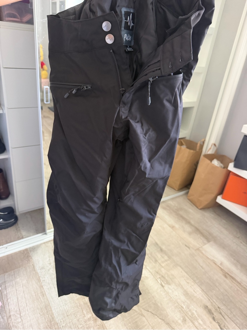 Pulse women’s Black Ski Snow Pants